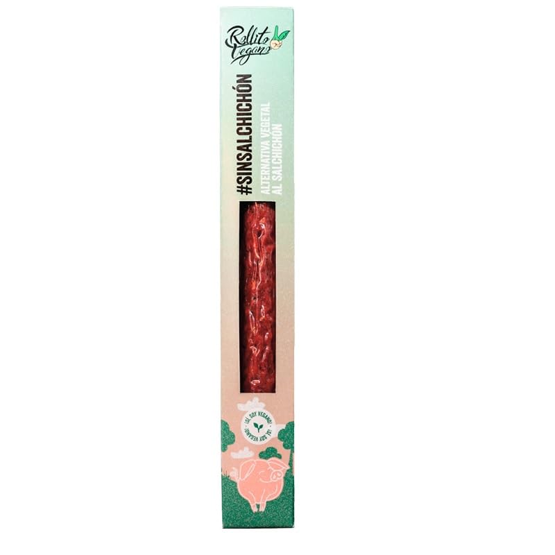 Sin Salchichon ROLLITO VEGANO 110g | Vegetariano | sin carne (Pack de 6)