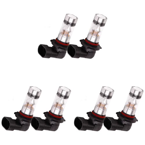 Ampoules LED HB3 9005 6000K 100W Projecteur Lampe Conduite Antibrouillard Blanc 2323 x6
