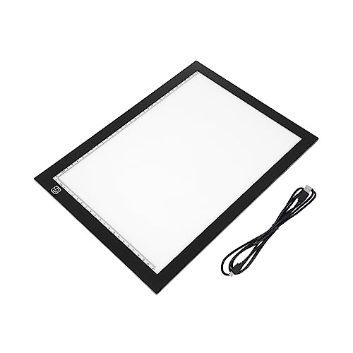 Cabilock 1 Set Copy Table LED Drawing Pad Professional Light Pad Household Light Boards Convenient Light Table LED Artcraft Lightbox Tracing Light Pad Professional Tracing Board Plastic