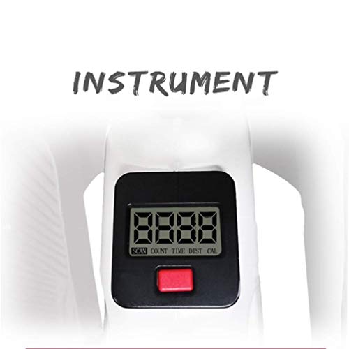 Image of Mini Stair Stepper w /Bands Black Elliptical Twist Step Machine Portable with LED Display, Multifunctional Home Trainer S
