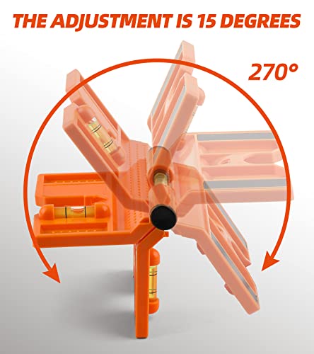 Rongpro Magnetic Post Level, Folding Magnetic Post Level With Elastic Loop For Hands-Free Work #TOP2