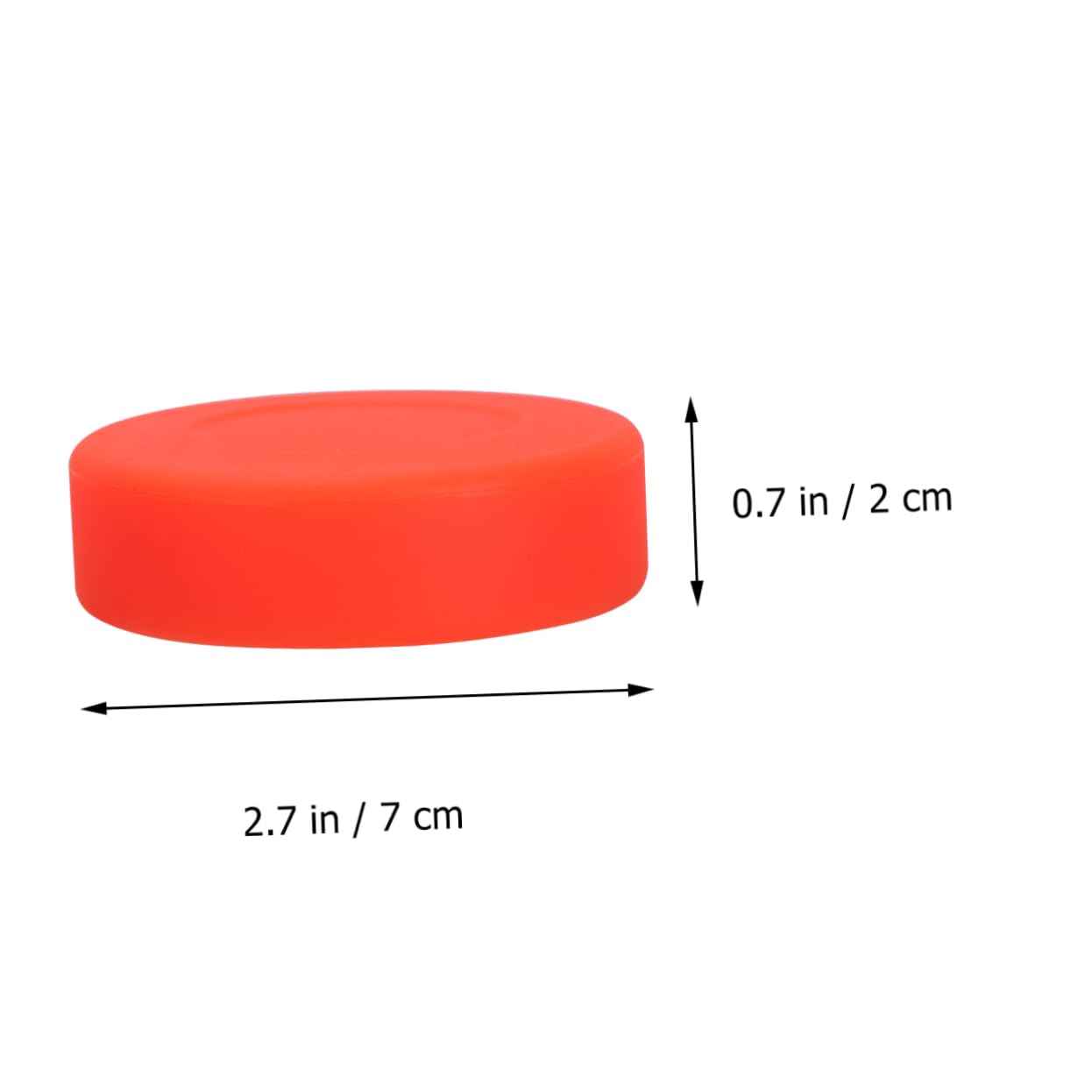 Happyyami 12 Balles de Hockey Glace en Caoutchouc Dureté Ajustable, Surface Mate Lisse, Pack de 12 Pièces pour Adultes et Garçon et Filles Patinoire ou Hockey de Rue