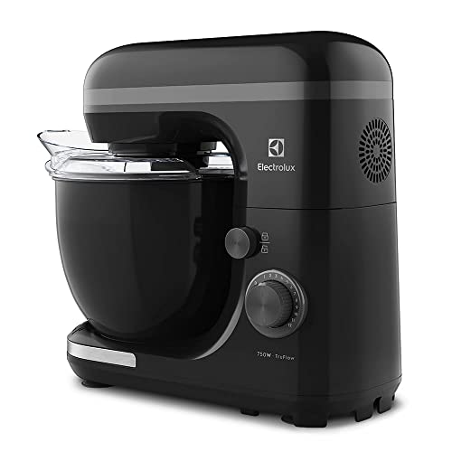 Batedeira planetária Electrolux potente capacidade 5L 750W 12 velocidades função pulsar massa pesada