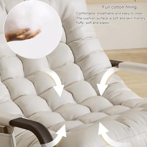Fauteuil à bascule portable Samba avec coussin épais et poche - 4