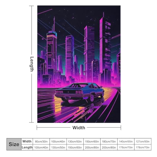 Couverture voiture de sport pour voyage et home office en flannel - 6