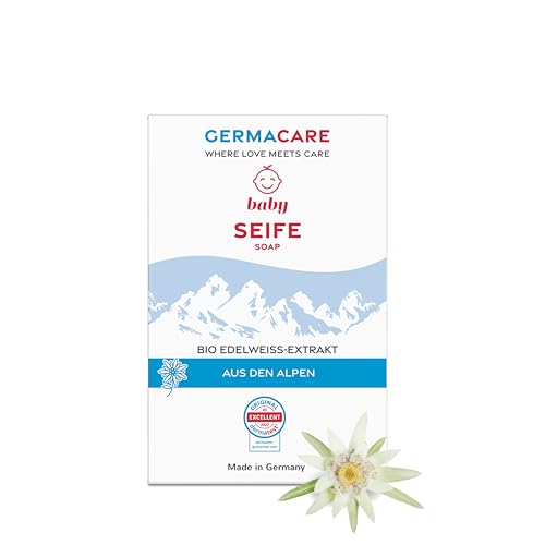 GERMACARE Jabón Baby 100 g – Formulación especial con complejo de cuidado suave vegetal para las necesidades de la piel del bebé