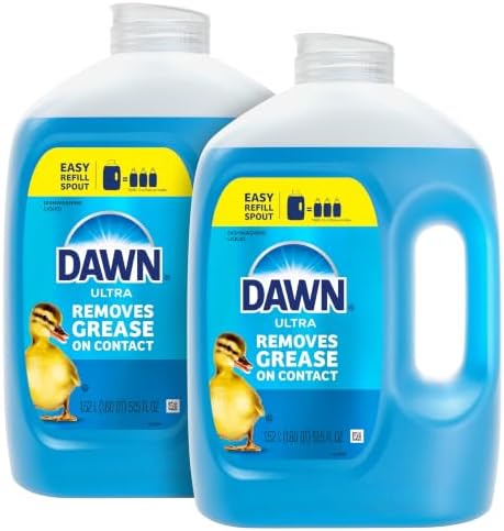 Dawn Ultra Original Dish Soap Refill Jug Large Size Blue Liquid D...