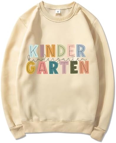 Generic Teacher Sweatshirts for Women Back to School Clothes Graphic Long Sleeve Crewneck Shirt First Day Fall Grade Outfits Generic Teacher Sweatshirts for Women Back to School Clothes Graphic Long Sleeve Crewneck Shirt First Day Fall Grade Outfits