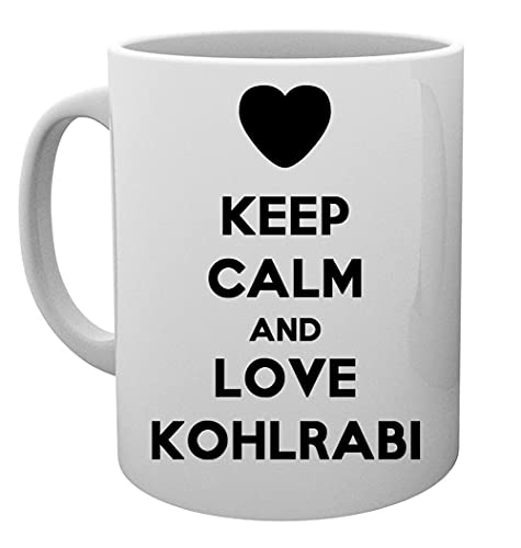 Keep Calm And Love Kohlrabi Tasse Cup Mug Cup