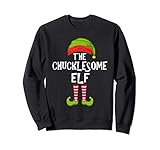 El duende risueño que hace juego con el pijama de la fiesta Sudadera