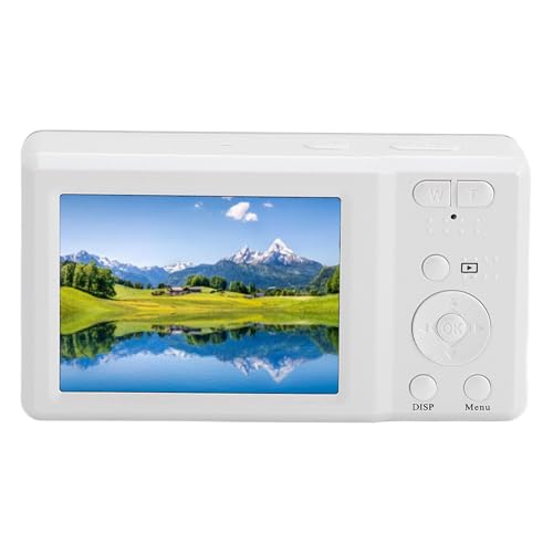 Cámara digital 4K para niños y adolescentes, 56 MP, 1080P, HD, 20X, zoom digital, enfoque automático, antivibración, cámara compacta para viajes, fotografía, grabación de video
