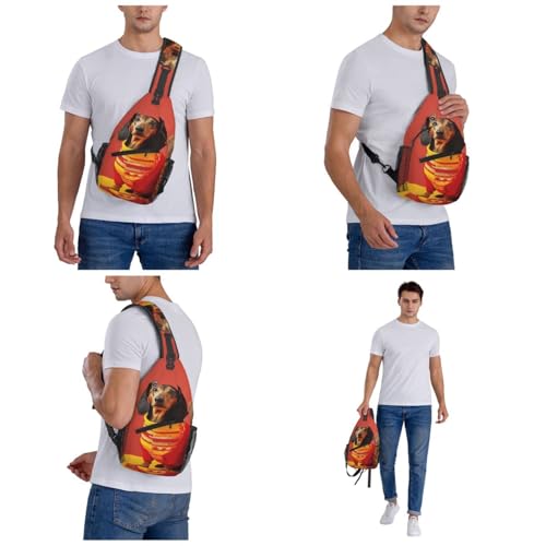 Bolso bandolera pequeño para senderismo unisex miniatura 7