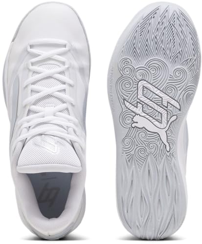 PUMA Womens Stewie 2 Team Basketball Sneakers Shoes - White - Size 6 M4