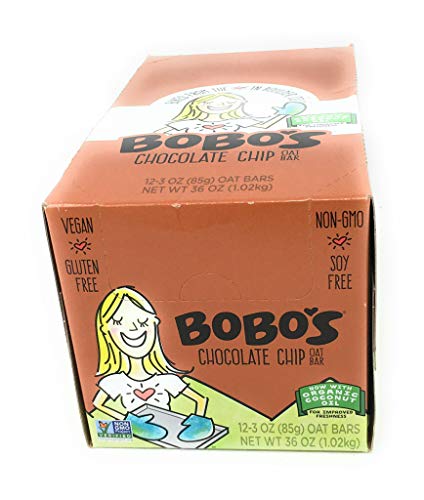 Bobo's Oat Bars Chocolate Chip Oat Bar 12 Count, 3 OZ