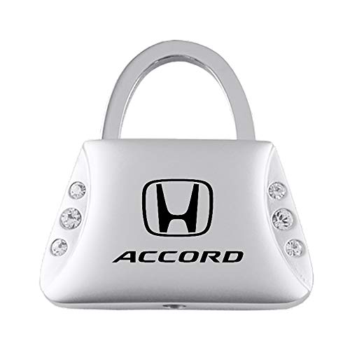 Honda Accord Clear Crystals Purse Shape Key Chain