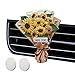 Nasoalne Deodorante per Ambienti a Fiori - Deodorante per Ambienti a Fiori per Ragazze e Donne | Ornamento per aromaterapia con Clip di sfiato per Auto Migliora l'ambiente, Clip per Presa d'Aria