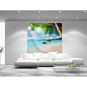 Ocean Beach Tapestry Wall Hanging Tropic Paradise Beach Wall Tapestry Coconut Tree Tapestry Hippie Bohemian Tapestry…