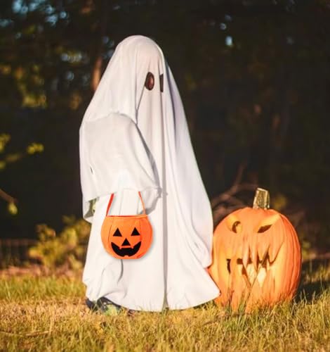 Disfraz de Fantasma para Niños con Bolsa de Calabaza miniatura 2