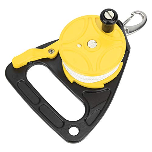 Moulinet de plongée jaune roue de bobine ligne de plongée corde PP 150 pieds - 8
