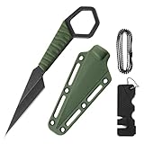 KOFERY Neck Knife for Men - 3 inch Fixed Blade Knife with...