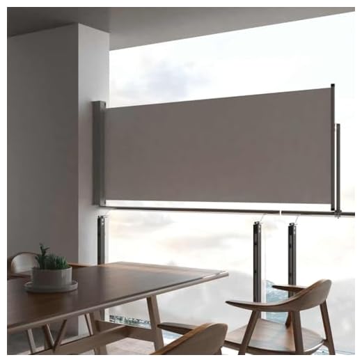 Stylish Retractable Patio Side Awning