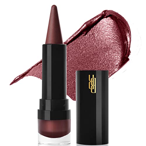 Black Radiance Metalicious Metallic Lipstick Lip Sculptor Lava Chrome (Burgundy) #TOP24