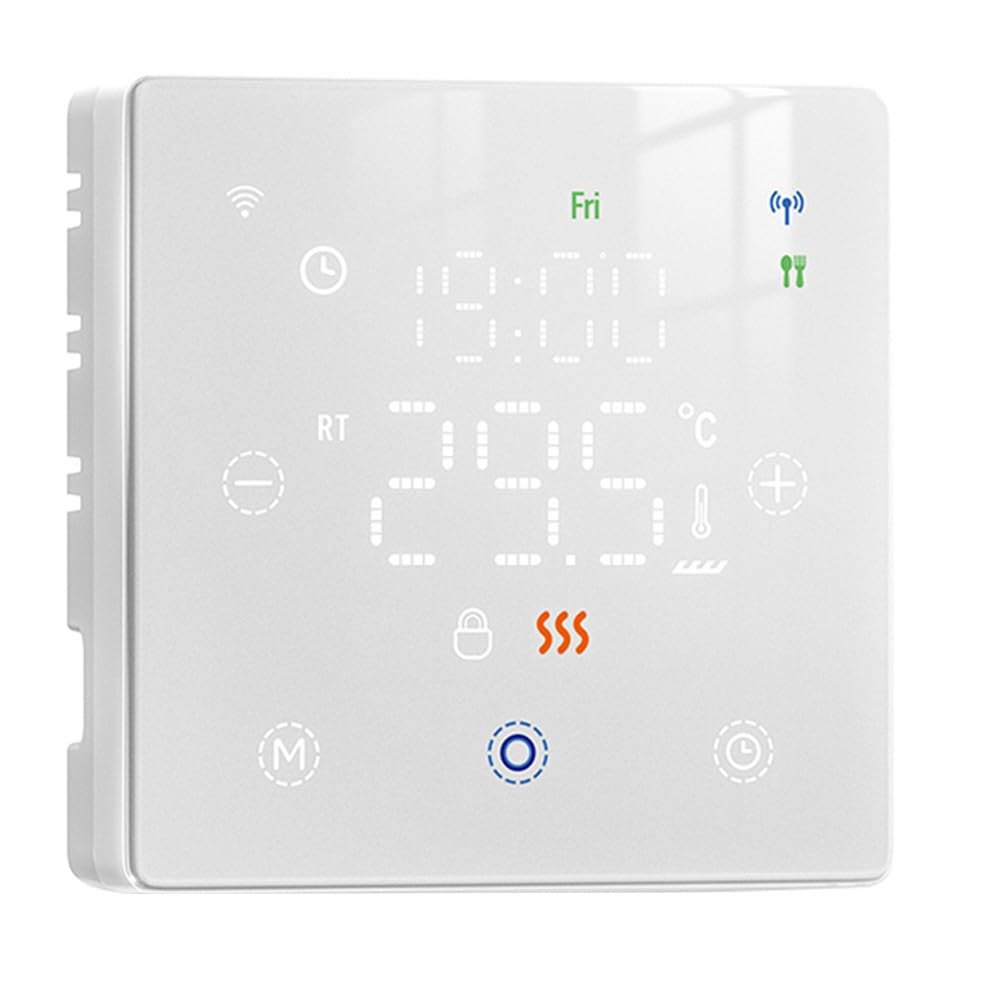 Thermostat Wi-Fi noir numéro d'article UUU0481460002 Thermostat économe en énergie (noir)