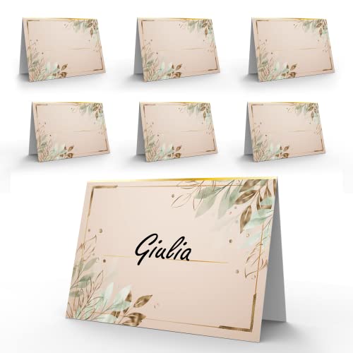 Segnaposto Prima Comunione Bambino Bambina - 40 Segna Posto Battesimo Eleganti per Tavolo Originali - Segnaposti Decorazioni Cerimonia e Feste - Segnatavolo Cresima Ragazza Ragazzo da Tavola Originale