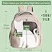 Haustier Rucksack für Kleine Hunde & Katzen bis 5 kg – Modischer Katzenrucksack Gepolsterter Hand- & Schulter-Tragebeutel, LTragbare und Faltbare Hundetasche, Atmungsaktiv (Beige)