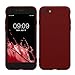 kwmobile Case Compatible with Apple iPhone SE (2022) / iPhone SE (2020) / iPhone 8 / iPhone 7 Case - Protective Slim TPU Phone Cover - Soft Matte Finish - Tawny Red