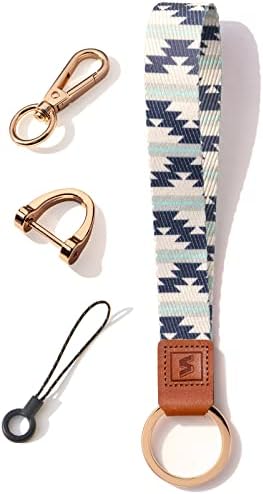 SENLLY Hand Wrist Lanyard Wristlet Strap, for Key Chain, Cell Mobile Phone, Id Badge, Card Holder