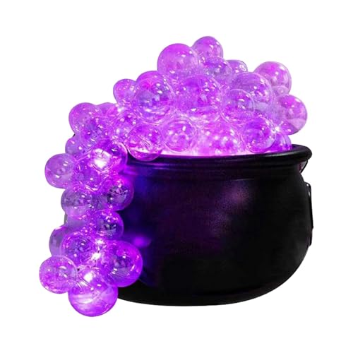 Opiniones y reviews de Iluminación decorativa y para usos específicos los mejores 10. 43 Caldero de Halloween,Decoraciones de caldero de Halloween, Decoración vintage Ilumina el caldero de brujas Tazón negro, Trípode para decoraciones festivas de caldero de bruja...