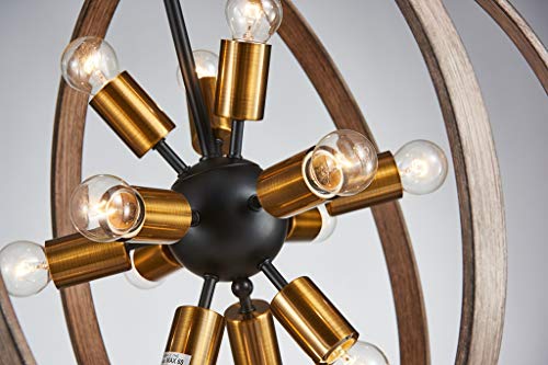 image for SM Saint Mossi Saint Mossi Oaky Wood Painted Metal and Warm Brass Fini