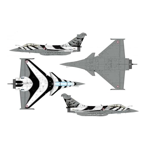 Modelo de avión de colección Rafale C caza de combate a escala 1/72 6