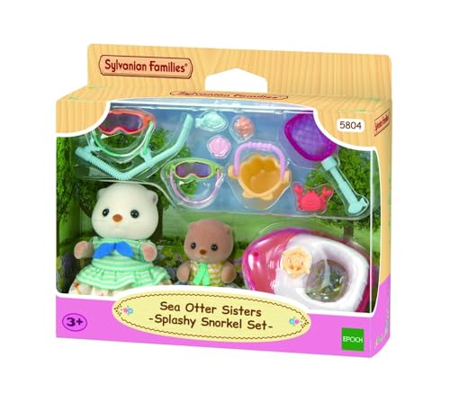 Sylvanian Families - 5804 Set Hermanas Nutria Marina