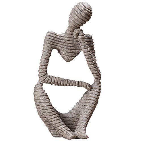 Statue d'art moderne Penseur pour sublimer l'ambiance d'un bureau