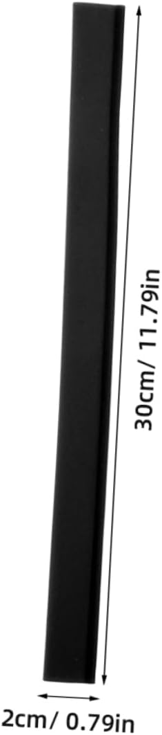 Ciieeo 3pcs Squeegee Rubber Refill Replacement for Window Cleaning Shower Glass Car Windshields and Household Use Rubber Strips for Water Removal