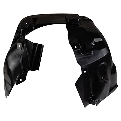 Image of TRQ Front Inner Fender Liner Set Compatible with 2017-2022 Jeep Compass CH1248189 CH1249189