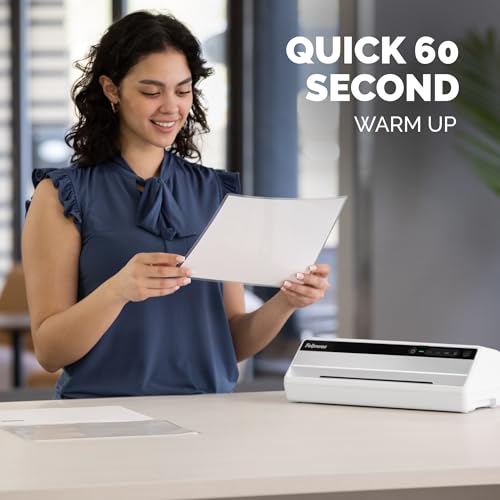 Image of Fellowes Saturn 95 Thermal Laminator Machine, 9.5 inch, Fast 60 Sec Warm Up