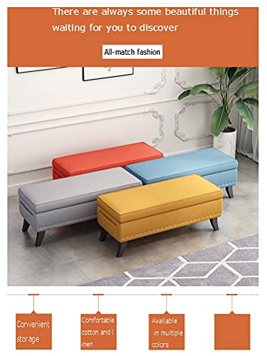 Siège avec boîte de rangement pliable pour optimiser les petits appartements - 6