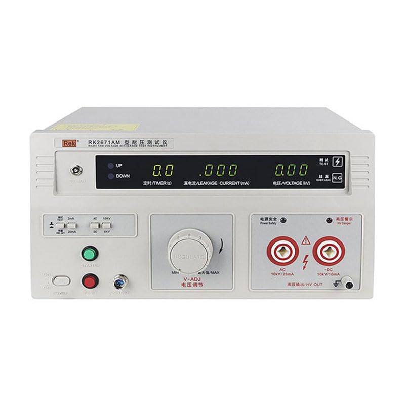 RK2671AM Withstand Voltage Tester Hipot Tester Voltage AC 10kV 20mA DC 10kV 10mA，Accuracy 5%