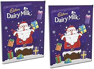 2 × Cadbury Dairy Milk Chocolate Advent Calendar 90g Bundle of 2 Christmas 2021