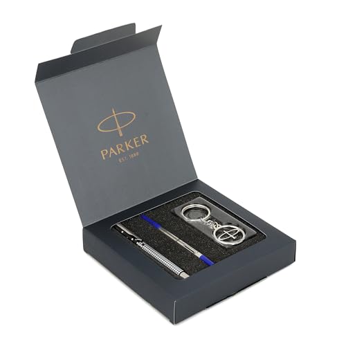 Parker Gift Set | Vector Special Edition Chrome Trim Roller Ball ...