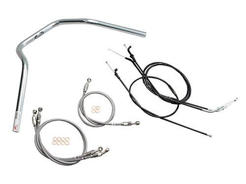 ハリケーン ハンドルセット ナロー 4型 クロームメッキ H702-048C