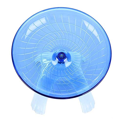 Zswell1 Pack Exercise Wheel Jogging Running Silent Spinner Hamster Flying Saucer For Syrian Hamsters Rat Gerbils Mice Chinchilla Guinea Pig Squirrel And Other Small Animal (Blue) #TOP2