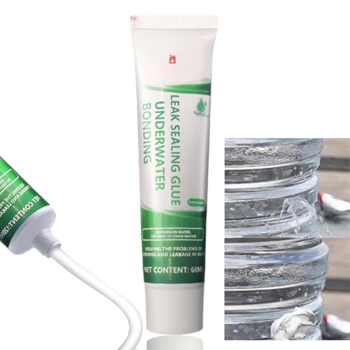 Clear Silicone Sealant,Clear Sealant Waterproof Silicone,Fish Tank Sea/lant,Aquarium Safe Glue,Underwater Aquariumsealant,Strong Adhesion Underwater Glue,White Sili/cone Seal/ant for Various Material