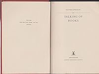 Talking of Books B0000CJTOU Book Cover