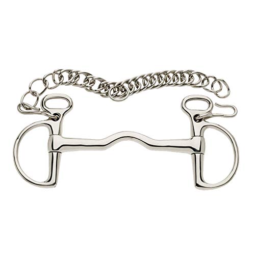 Lorina Cambridge Kimblewick Springkandare (140 mm/5,5 inch) (Silber)