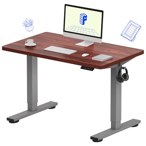FLEXISPOT EN1 One-Piece Adjustable Stand Up Desk - Electric Height
