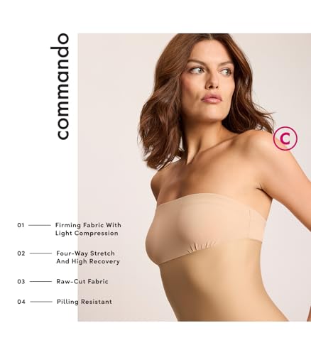 Image of commando Two-Faced Tech Control Strapless Slip CC406
